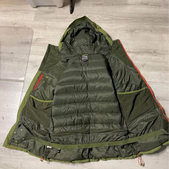 North Face Men's Point It Down Parka - XL/Army Green NEW! - Picture 2 of 3
